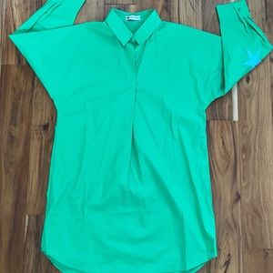 Caryn Lawn Jackie Dress Apple Green